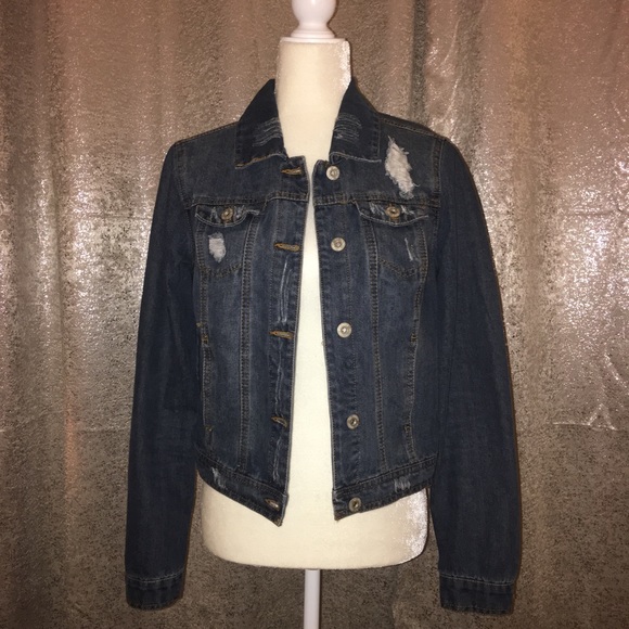 Ci Sono Jackets & Blazers - Denim Jacket- Dark Wash